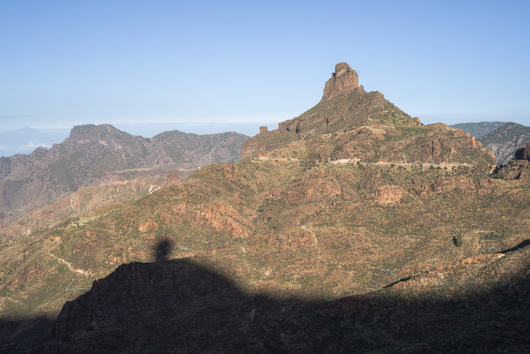 Roque Bentayga and Shadow of Nublo